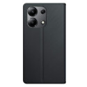 3MK Wallet Case Redmi Note 13 Pro 4G black/black
