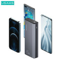 USAMS Powerbank PB59 30000mAh 65W 2xQC3.0+PD Fast Charge black/black CMXLOGTC01 (US-CD165) + USB-C-U