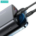 USAMS Powerbank PB59 30000mAh 65W 2xQC3.0+PD Fast Charge black/black CMXLOGTC01 (US-CD165) + USB-C-U