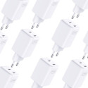 3MK Hyper Charger PD 45W charger network. white/white + 2x USB-C Cables