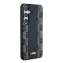 DKNY DKHMS24SPCPVSLK S24 S921 black/black hardcase Leather Checkered Mono Pattern MagSafe