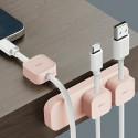 UNIQ Pod Mag magnetic cable organizer + gray/chalk gray base