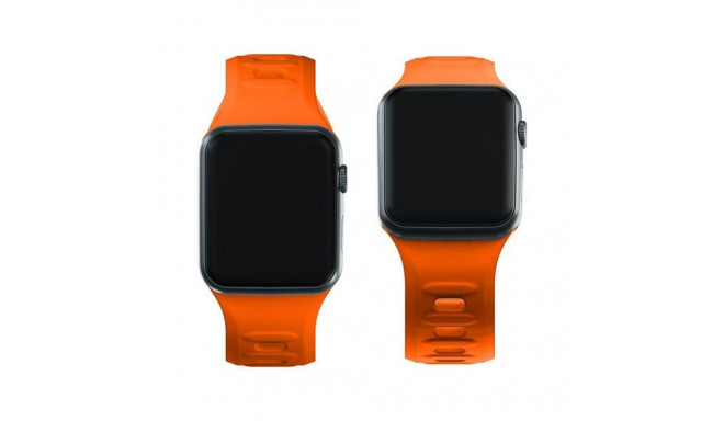 3MK Silicone Watch Strap orange/orange for Apple Watch 42/44/45/49mm