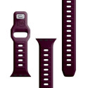 3MK Silicone Watch Strap dark purple /mulberry for Apple Watch 42/44/45/49mm