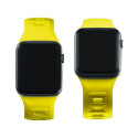 3MK Silicone Watch Strap yellow/yellow for Apple Watch 42/44/45/49mm