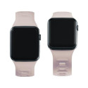 3MK Silicone Watch Strap pink beige/latte for Apple Watch 42/44/45/49mm