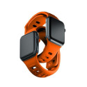 3MK Silicone Watch Strap orange/orange for Apple Watch 42/44/45/49mm