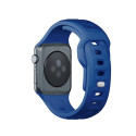 3MK Silicone Watch Strap Blue/Blue for Apple Watch 42/44/45/49mm