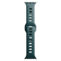 3MK Silicone Watch Strap green/evergreen for Apple Watch 42/44/45/49mm