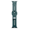 3MK Silicone Watch Strap green/evergreen for Apple Watch 42/44/45/49mm