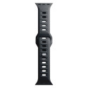 3MK Silicone Watch Strap black/black for Apple Watch 42/44/45/49mm