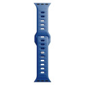 3MK Silicone Watch Strap Blue/Blue for Apple Watch 42/44/45/49mm