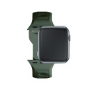 3MK Silicone Watch Strap Dark Green/Dark Green for Apple Watch 42/44/45/49mm