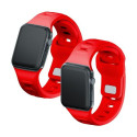 3MK Silicone Watch Strap red/red for Apple Watch 38/40/41mm