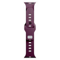 3MK Silicone Watch Strap dark purple /mulberry for Apple Watch 38/40/41mm