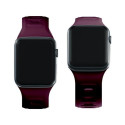 3MK Silicone Watch Strap dark purple /mulberry for Apple Watch 38/40/41mm