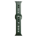 3MK Silicone Watch Strap dark green/dark green for Apple Watch 38/40/41mm