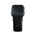 3MK Silicone Watch Strap black/black for Apple Watch 38/40/41mm