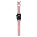 Hello Kitty Strap HKAWMSCHBLP Apple Watch 38/40/41mm pink/pink strap Silicone Kitty Head