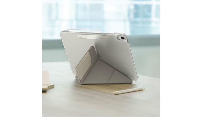 UNIQ Camden Click iPad Air 13" (2024) ümbris roosa/õrnroosa