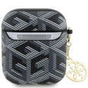 Guess GUA2PGCE4CK AirPods 1/2 cover black/black GCube Charm