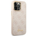 Guess GUHCP14LHG4SHP iPhone 14 Pro 6.1" pink/pink hard case 4G Vintage Gold Logo Guess GUHCP14LHG4SHP iPhone 14 Pro 6.1" pink/pink hard case 4G Vintage Gold Logo