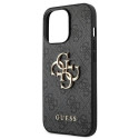 Guess GUHCP13L4GMGGR iPhone 13 Pro / 13 6.1" gray/gray hardcase 4G Big Metal Logo Guess GUHCP13L4GMGGR iPhone 13 Pro / 13 6.1" gray/gray hardcase 4G Big Metal Logo