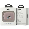 Karl Lagerfeld KLAP2PGKCPP AirPods Pro 2 (2022/2023) cover pink/pink Monogram Karl & Choupette Head