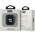 Karl Lagerfeld KLA2PGKIPK AirPods 1/2 cover black/black Monogram Karl Head