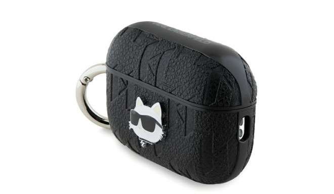 Karl Lagerfeld KLAP2PGCHPK AirPods Pro 2 (2022/2023) cover black/black Monogram Choupette Head