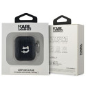 Karl Lagerfeld KLA2PGCHPK AirPods 1/2 cover black/black Monogram Choupette Head