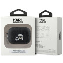 Karl Lagerfeld KLAP2PGKCPK AirPods Pro 2 (2022/2023) cover black/black Monogram Karl & Choupette Hea