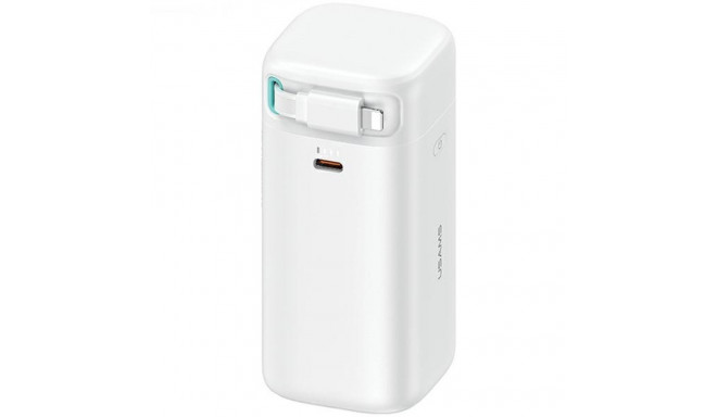 USAMS Powerbank sisseehitatud tagasitõmmatava Lightning-kaabliga 18000 mAh PD45W kiirlaadimine XMF S