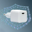 4smarts Wall charger + cable MFI VoltPlug PD 30W GaN USB-C/Lightning 1.5m white/white 451534