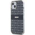 DKNY DKHMP14SHRHSEK iPhone 14 / 15 / 13 6.1" black/black hardcase IML Mono & Stripe MagSafe