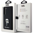 Karl Lagerfeld KLHCS24MSMHKNPK S24+ S926 black/black Silicone Ikonik Metal Pin