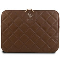 Guess Sleeve GUCS14ZPSQSSGW 14" brown/brown Quilted 4G