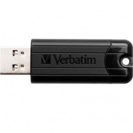 Verbatim USB-A 3.2 Gen 1 PinStripe Flash Drive 256GB black 49320