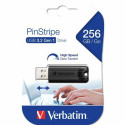 Verbatim Pendrive 256GB USB-A 3.2 PinStripe black/black 49320