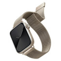 UNIQ Dante strap Apple Watch Series 1/2/3/4/5/6/7/8/9/SE/SE2 42/44/45mm Stainless Steel starlight