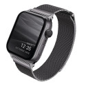 UNIQ Dante strap Apple Watch Series 1/2/3/4/5/6/7/8/9/SE/SE2 42/44/45mm Stainless Steel graphite/gra