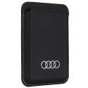 Audi Synthetic Leather Wallet Card Slot black/black MagSafe AU-MSCH-Q3/D1-BK