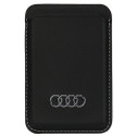 Audi Synthetic Leather Wallet Card Slot black/black MagSafe AU-MSCH-Q3/D1-BK