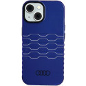 Audi IML MagSafe Case iPhone 15 / 14 / 13 6.1" blue/navy blue hardcase AU-IMLMIP15-A6/D3-BE