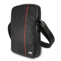 BMW bag BMTB8CAPRBK Tablet 8" black/black Carbon / Red Stripe