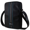 BMW BMTB8COMSCAKL Bag 8" Black Carbon Blue Stripes