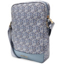 Guess Bag GUTB10HGCFSEB 10" blue/blue GCube Stripe Tablet Bag