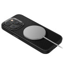 UNIQ case Keva iPhone 15 Pro Max 6.7" Magclick Charging black/carbon black