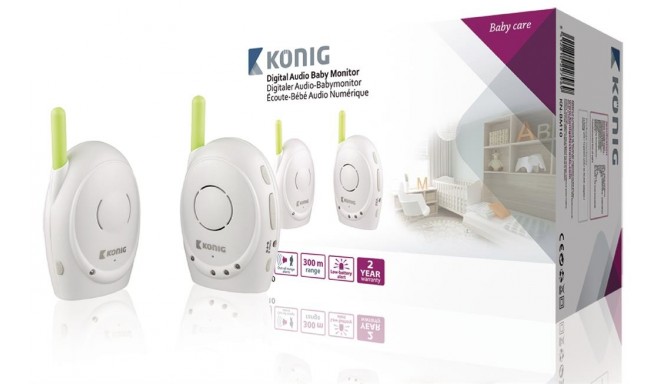 Koenig digital audio baby monitor 2.4 GHz