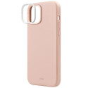 UNIQ Lino Hue iPhone 15 / 14 / 13 6.1" case Magclick Charging pink/blush pink